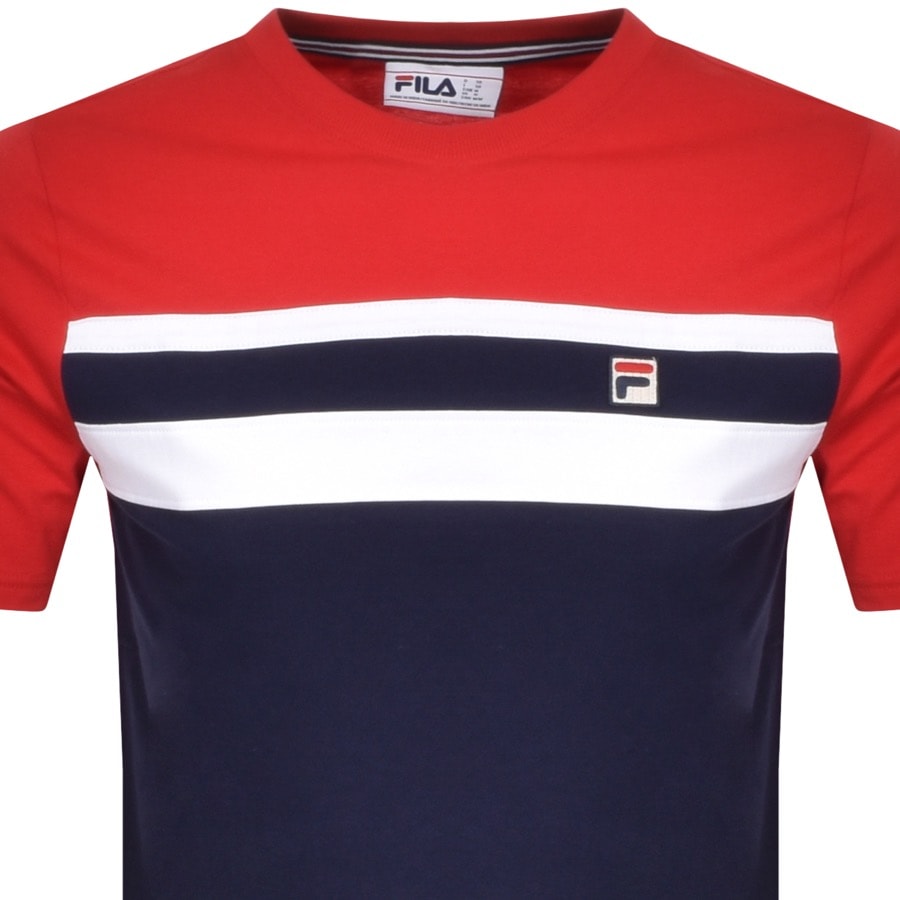 Alternative Image for ProductFila Vintage Dover Crew Neck T Shirt Navy2